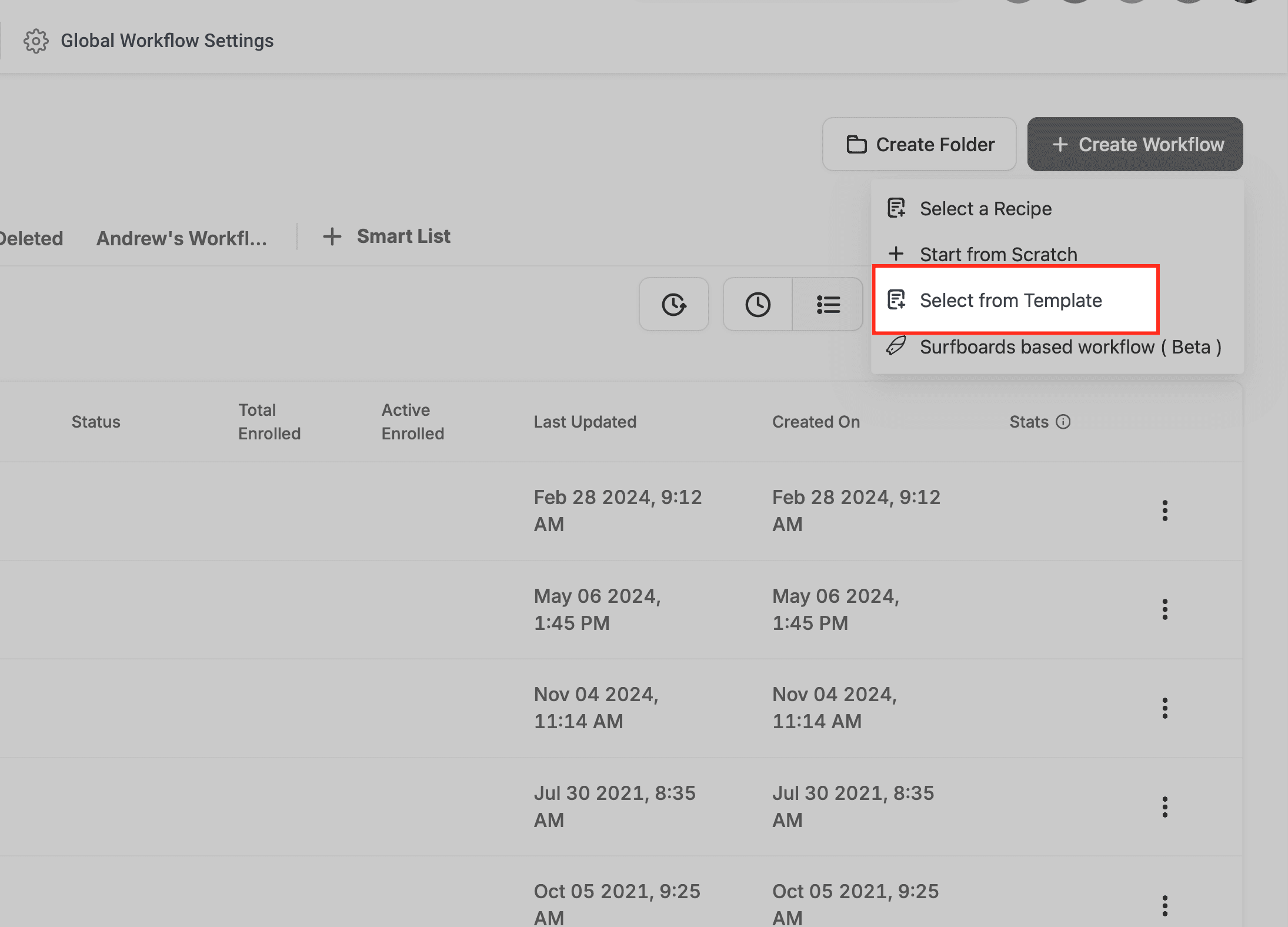 Biblioteca de plantillas