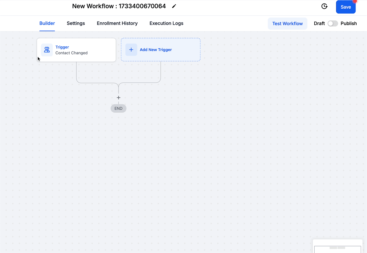 Agregar acciones al workflow