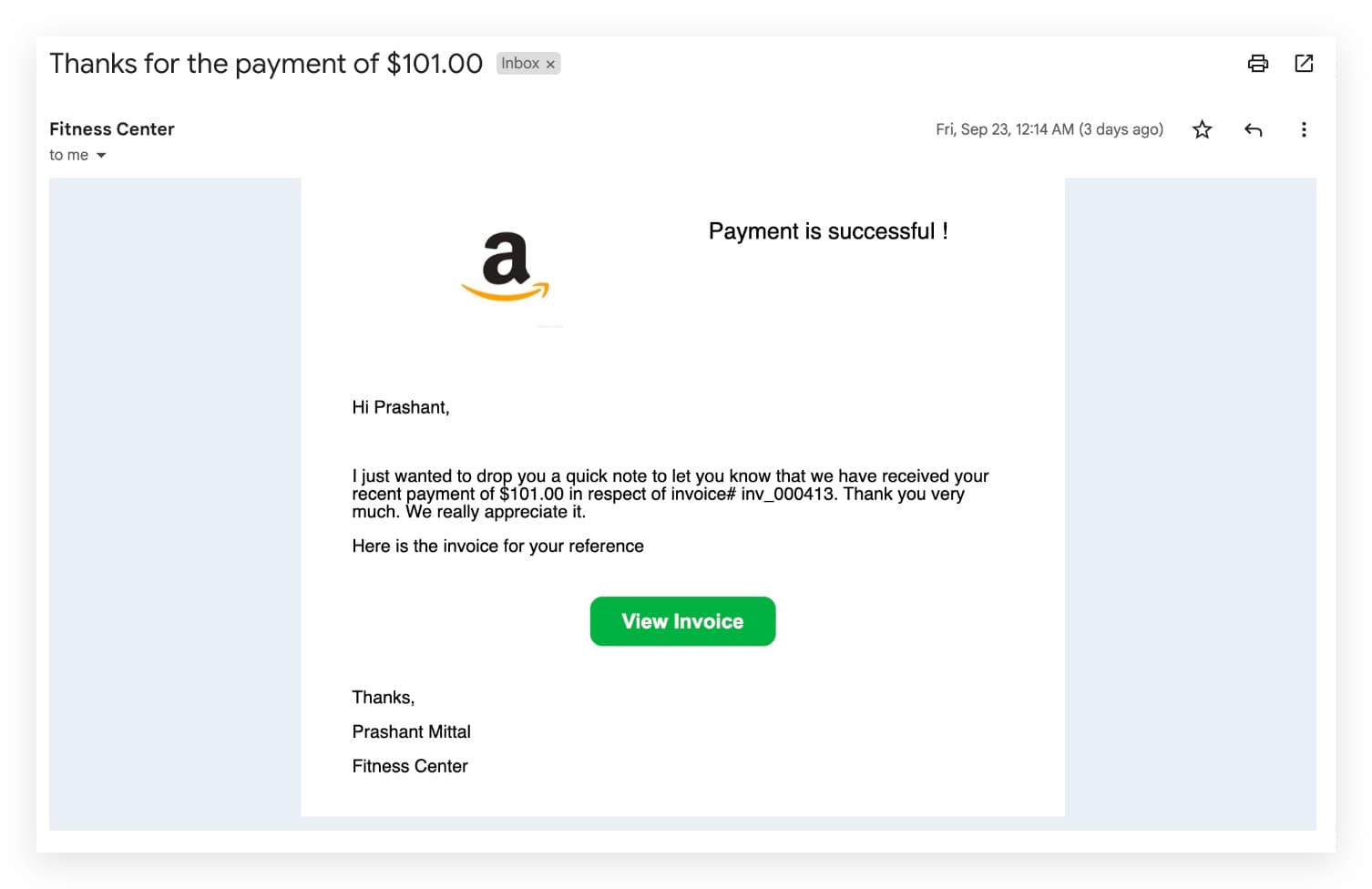 Email automático de nueva reseña con enlace para responder directamente desde la plataforma