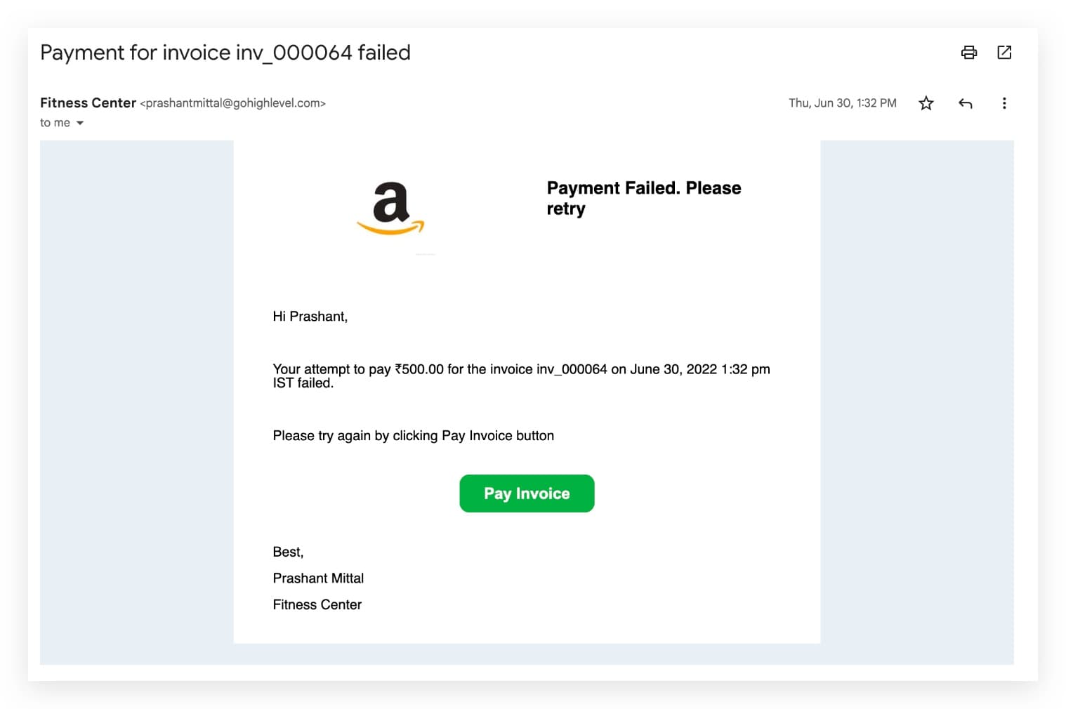 Notificación de nueva reseña con puntaje y nombre del cliente