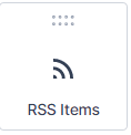 Elemento items RSS