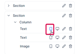 Visibilidad en móvil