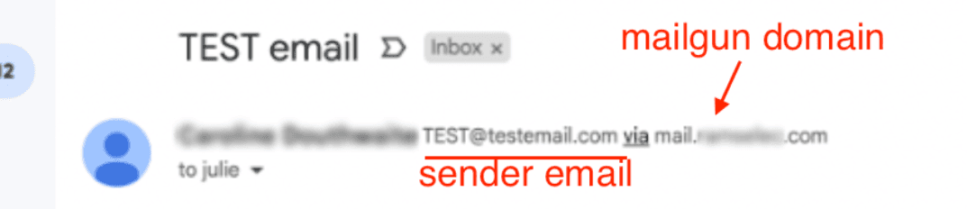 Pregunta frecuente — cómo evitar el aviso 'enviado vía' en Gmail